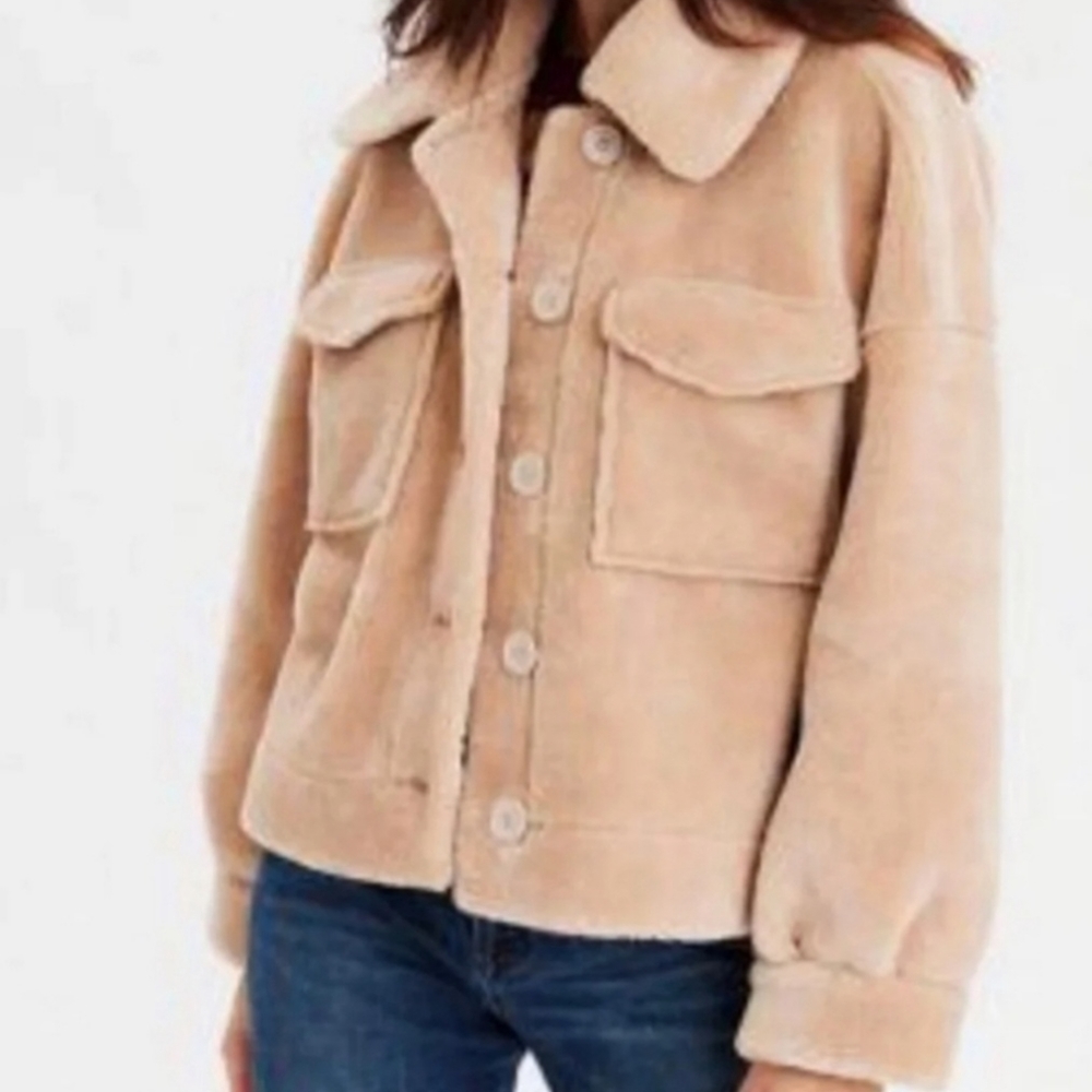 American Eagle Faux Fur Jacket